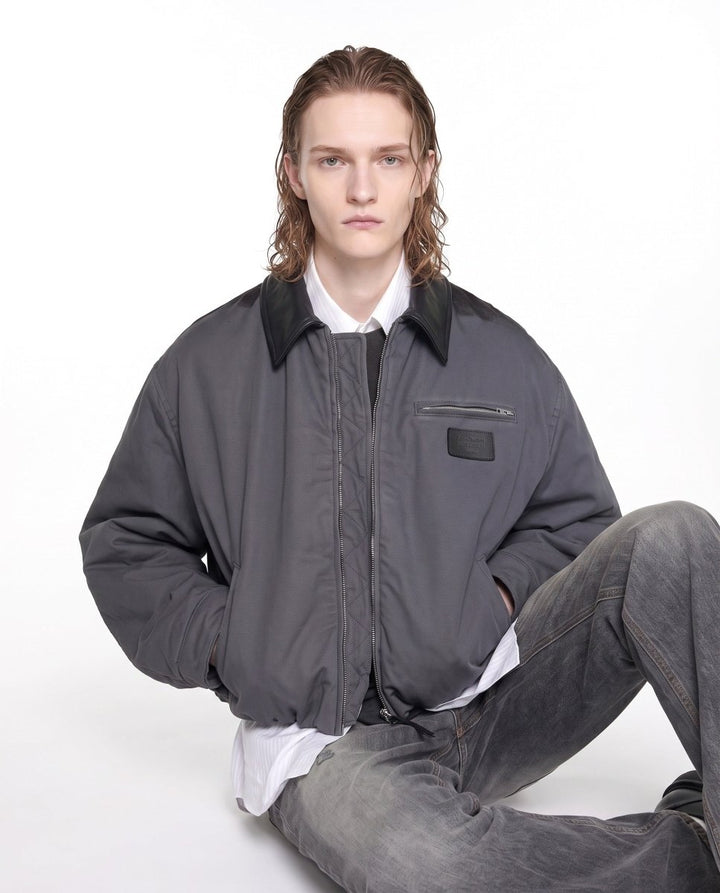 Oversized Bomber Jacket na2976