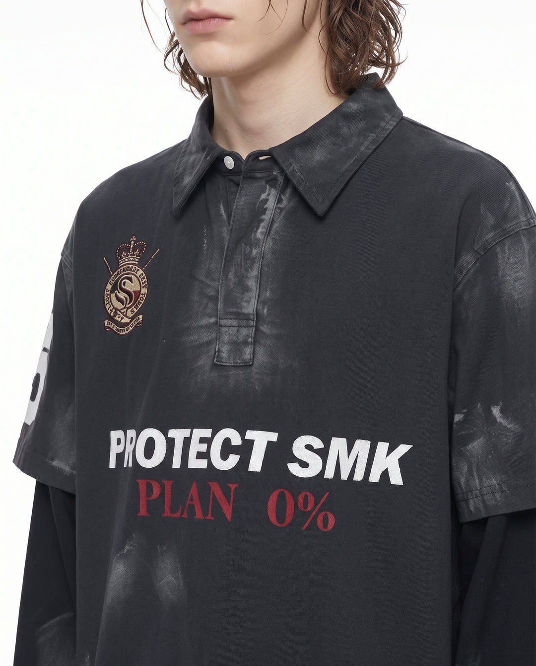 Layered Polo Shirt na3175