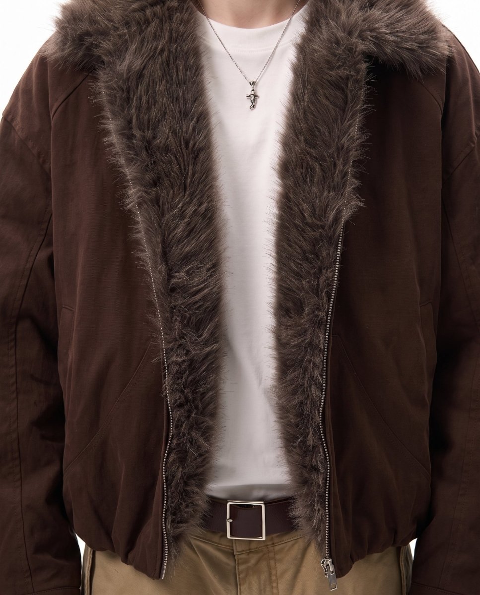 Fur Collar Jacket na3094