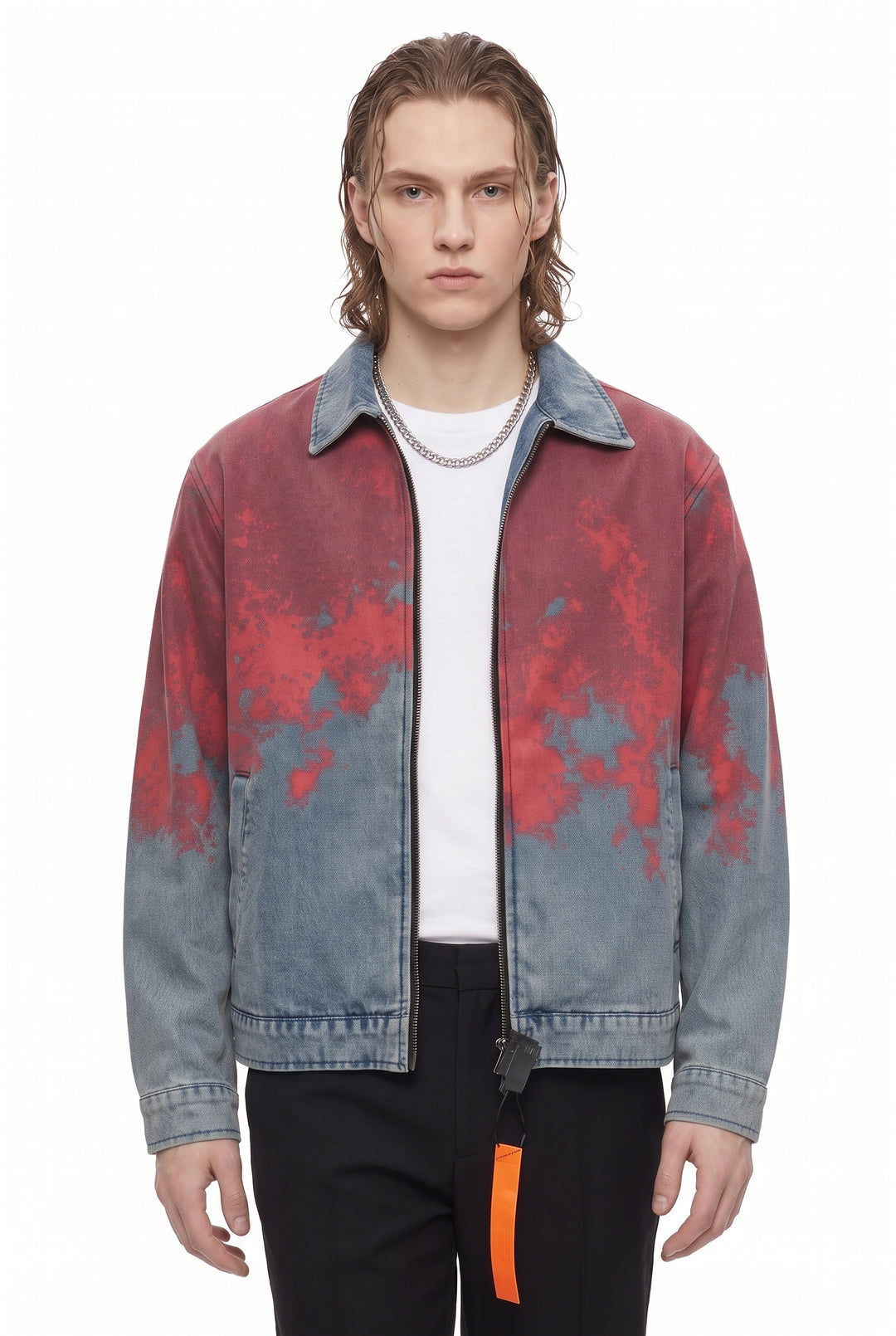 Gradient Denim Jacket na2807
