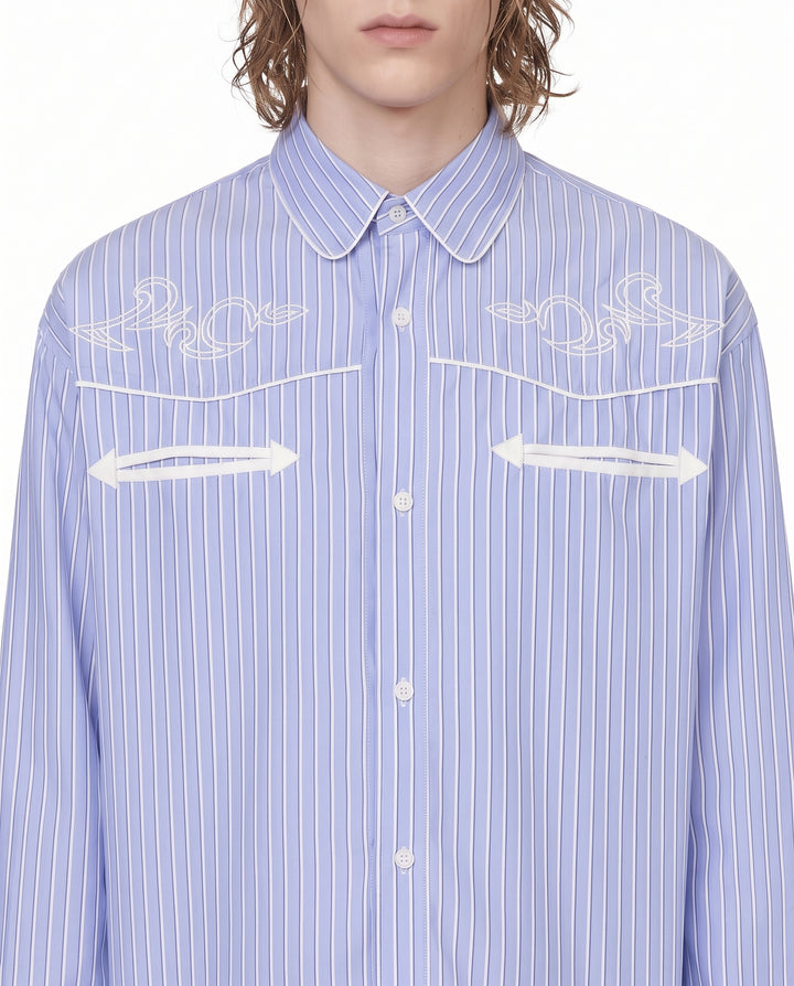 Western Striped Shirt na3024