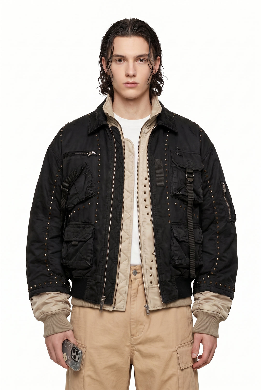Zip Flight Jacket na2843