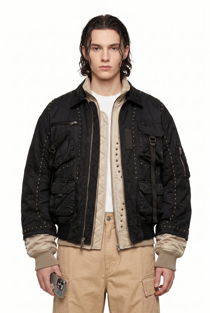 Zip Flight Jacket na2843