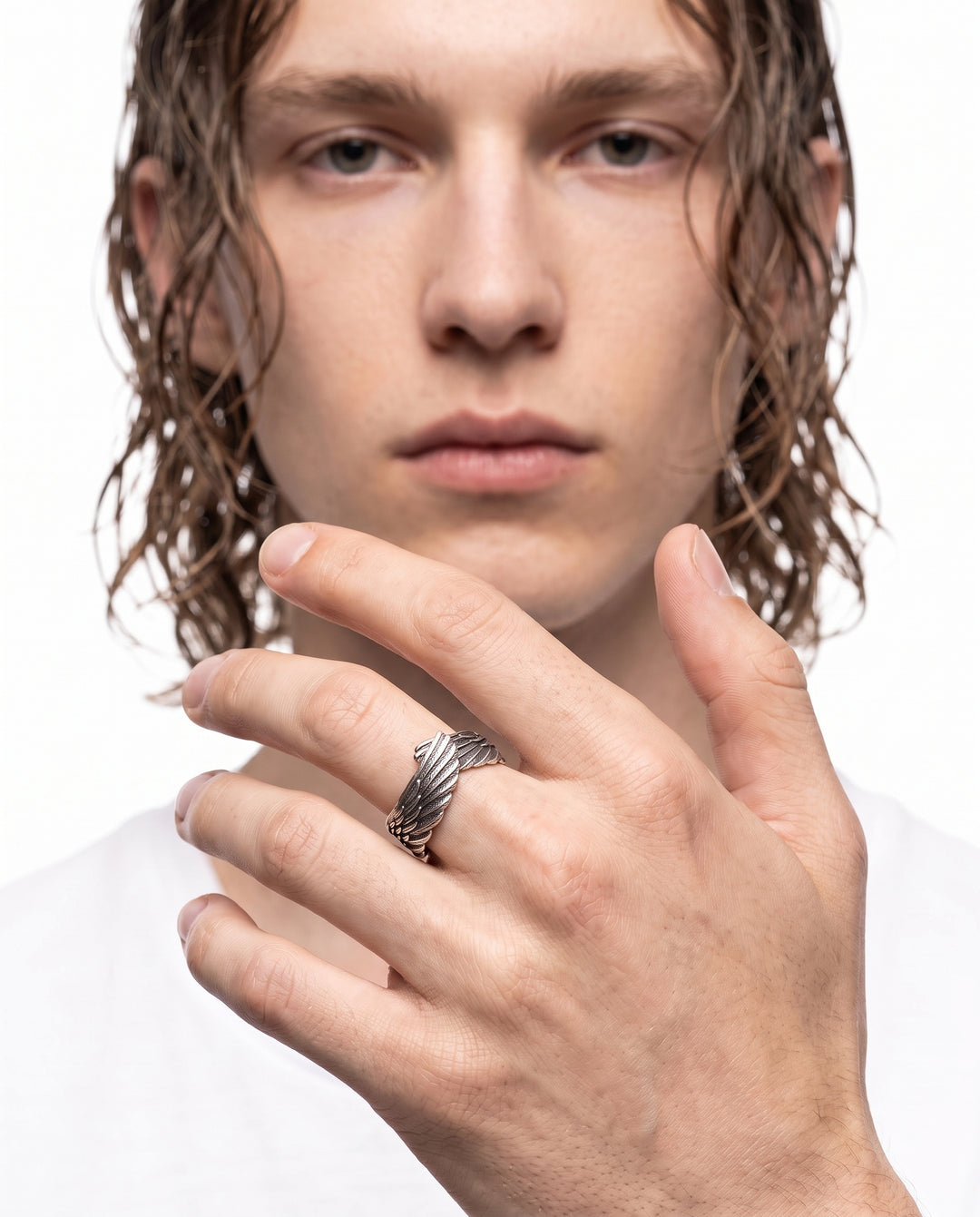 Wing Silver Ring na3001