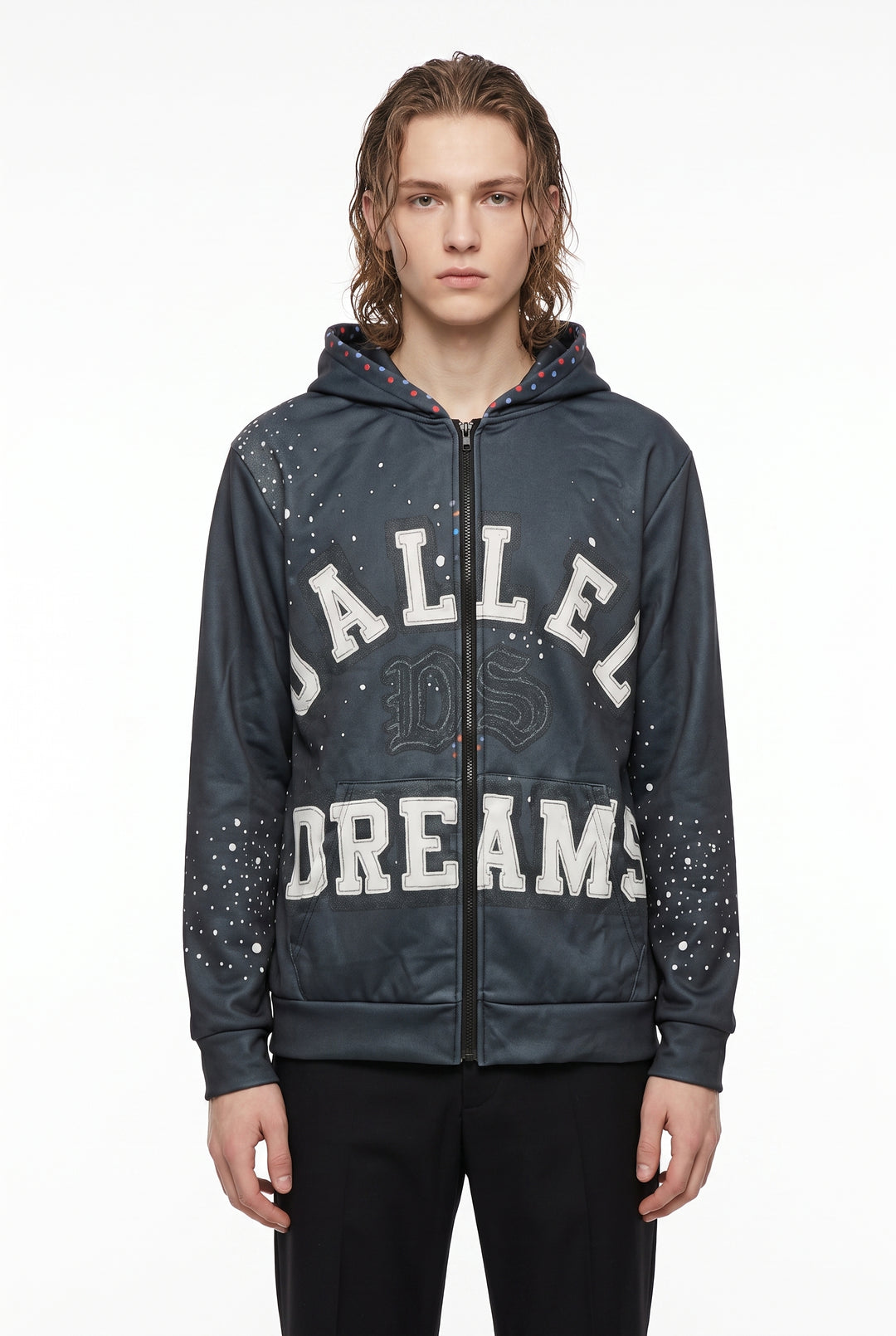 Graphic Zip Hoodie na2748