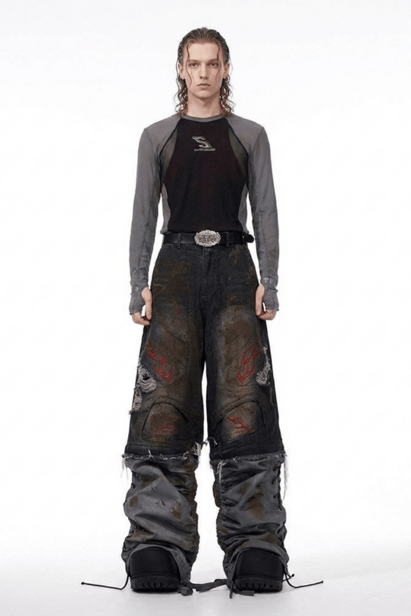 Obsidian Flame Denim  na2372