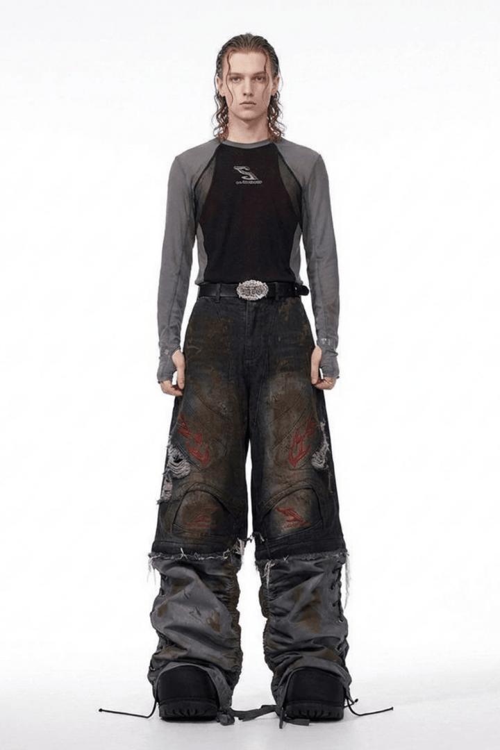 Obsidian Flame Denim  na2372