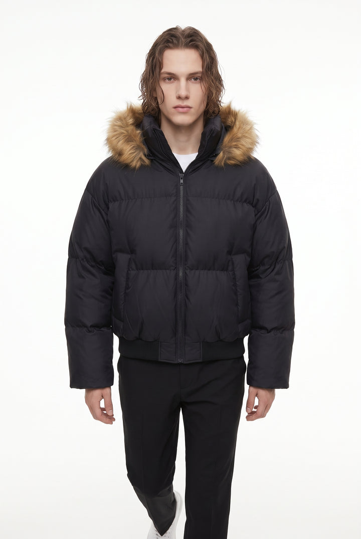 Fur Puffer Jacket na2838