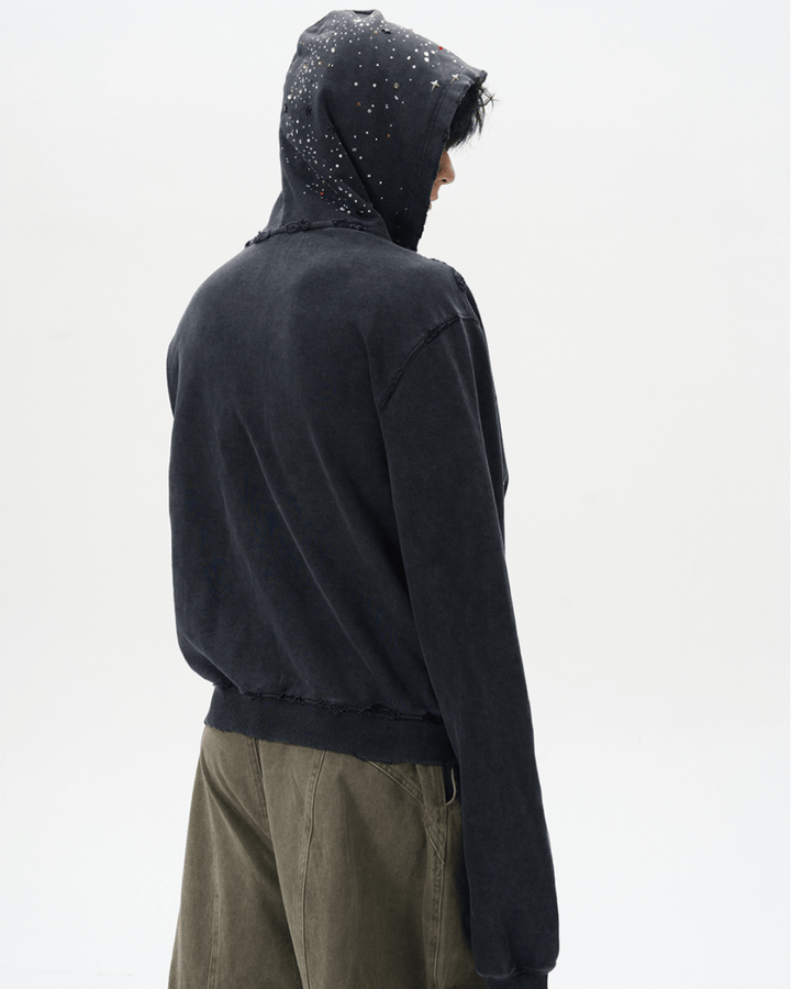 American-style zipper sweatshirt na2167