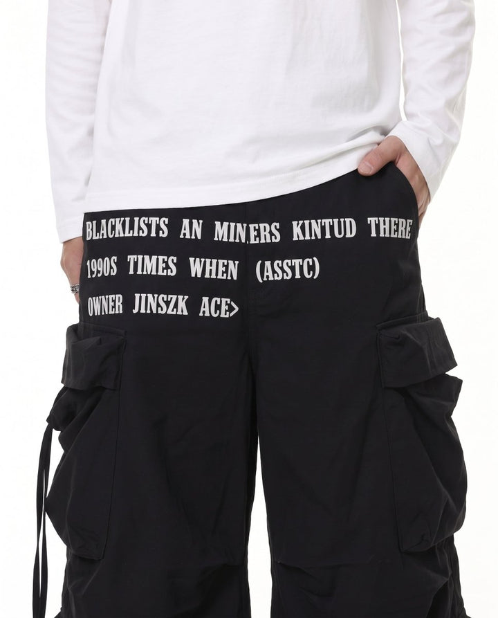 Wide Cargo Pants na3229