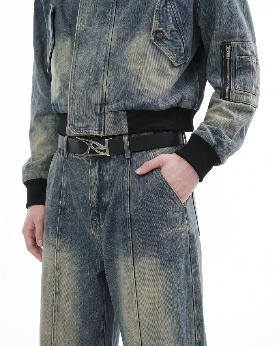 Washed Denim Jacket na3050