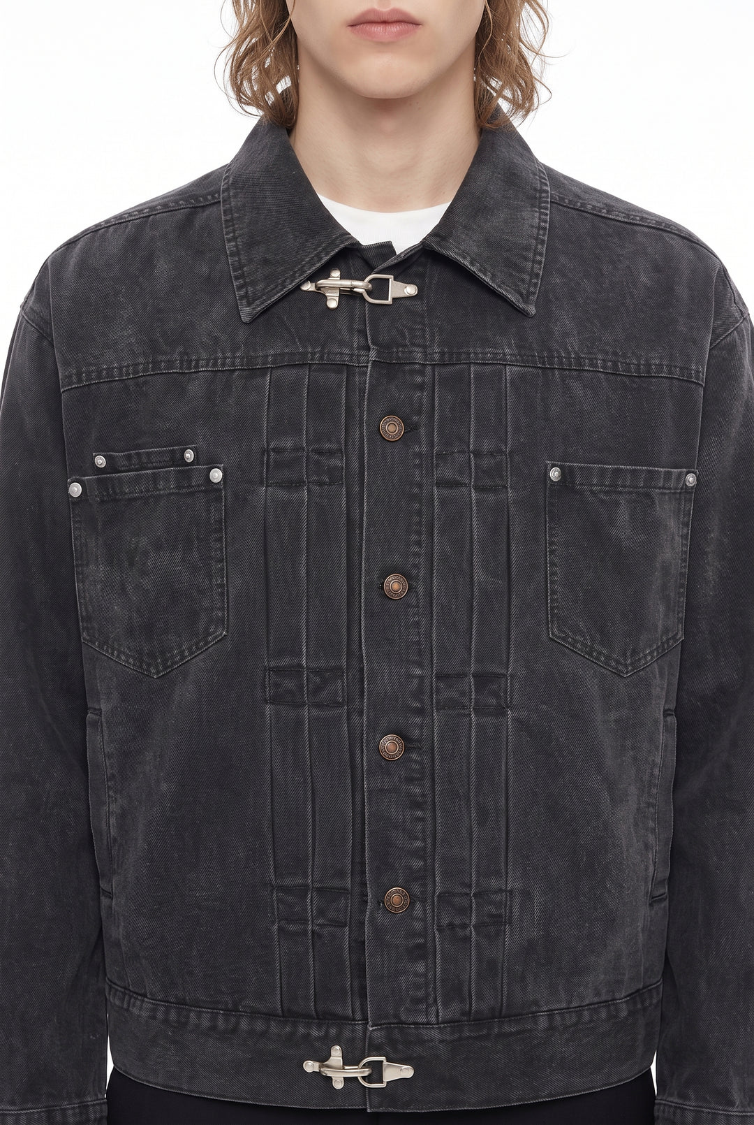 Washed Denim Jacket na2868
