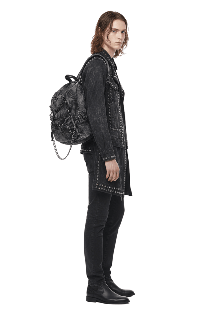 Jarno Dark Vision Stud Backpack na2391