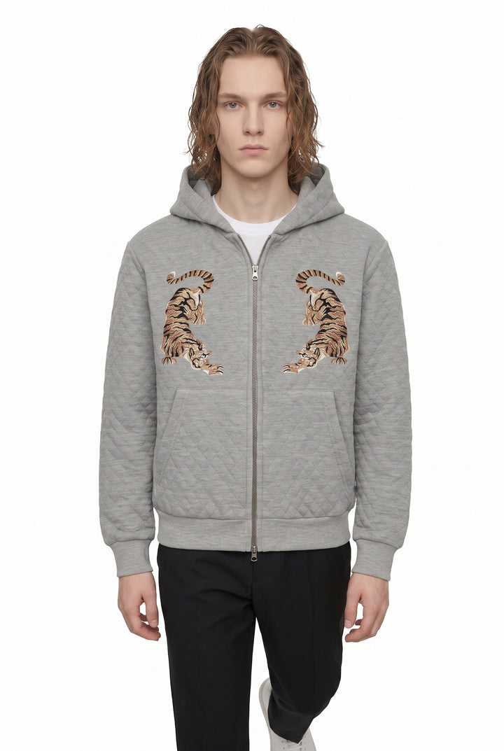Embroidered Zip Hoodie na2820