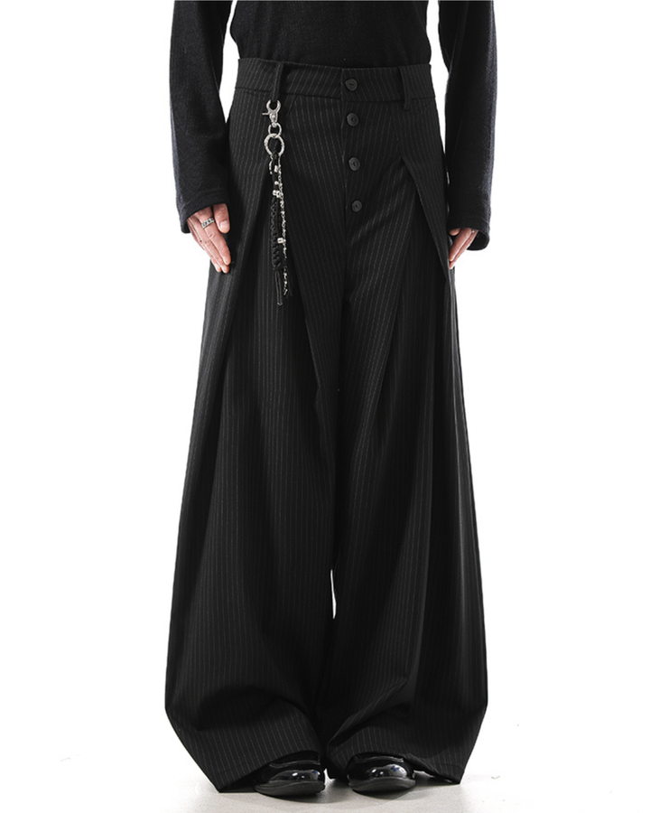 [BLANKIN]Architect Panel Wide Slacks na2276