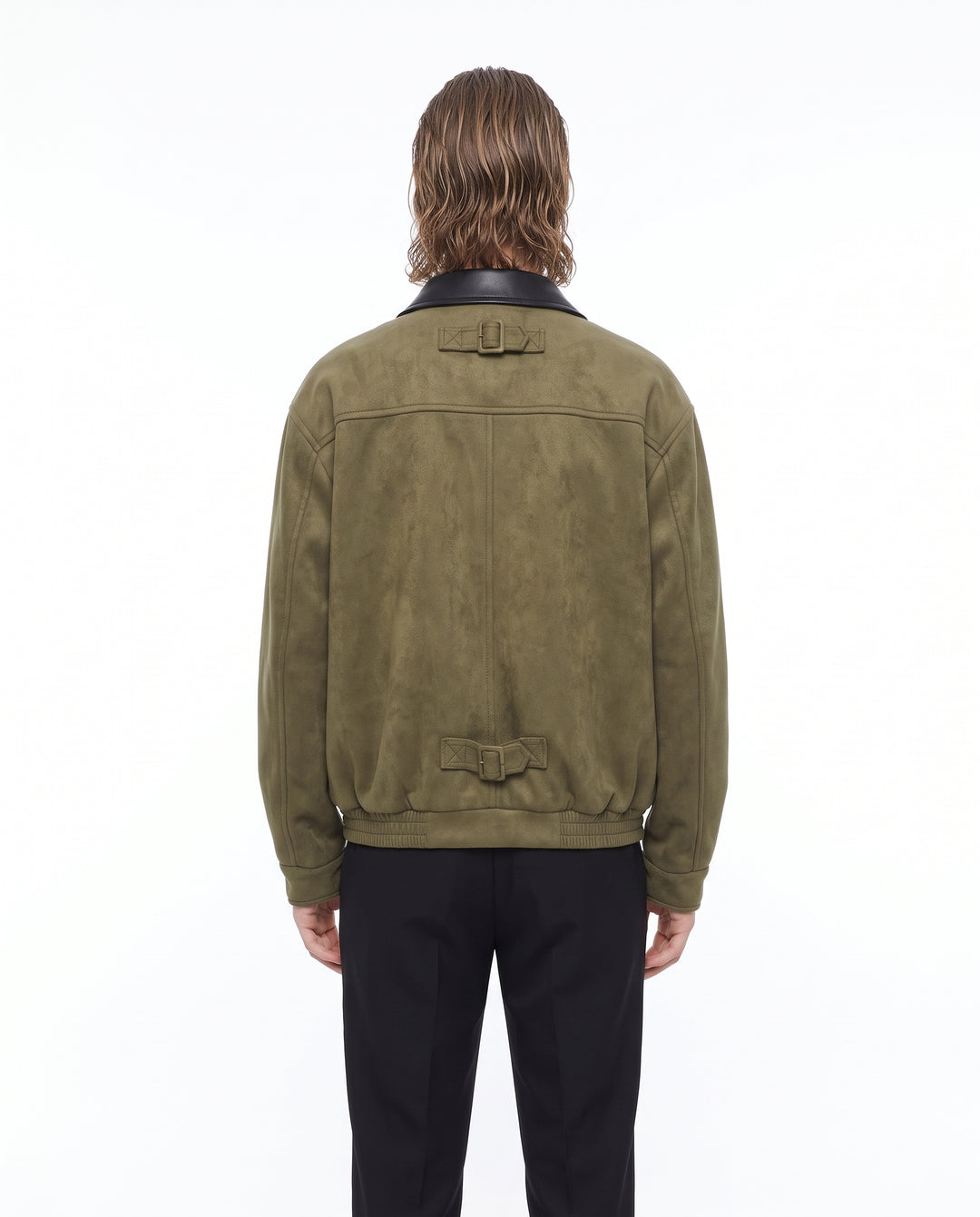 Suede Bomber Jacket na3170