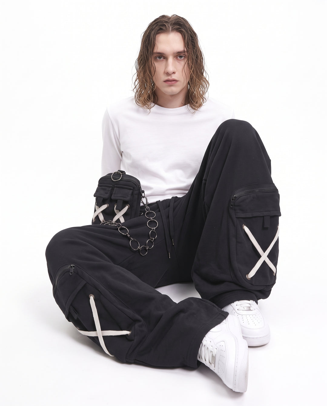 Wide Cargo Pants na3218