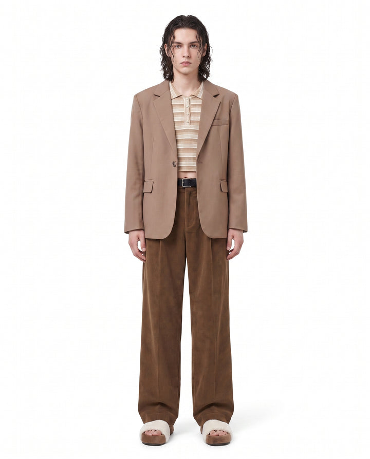 Corduroy Wide Pants na2986
