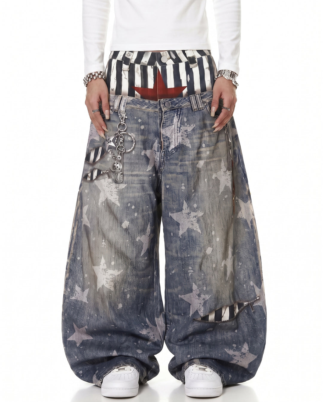 Star Baggy Jeans na3078