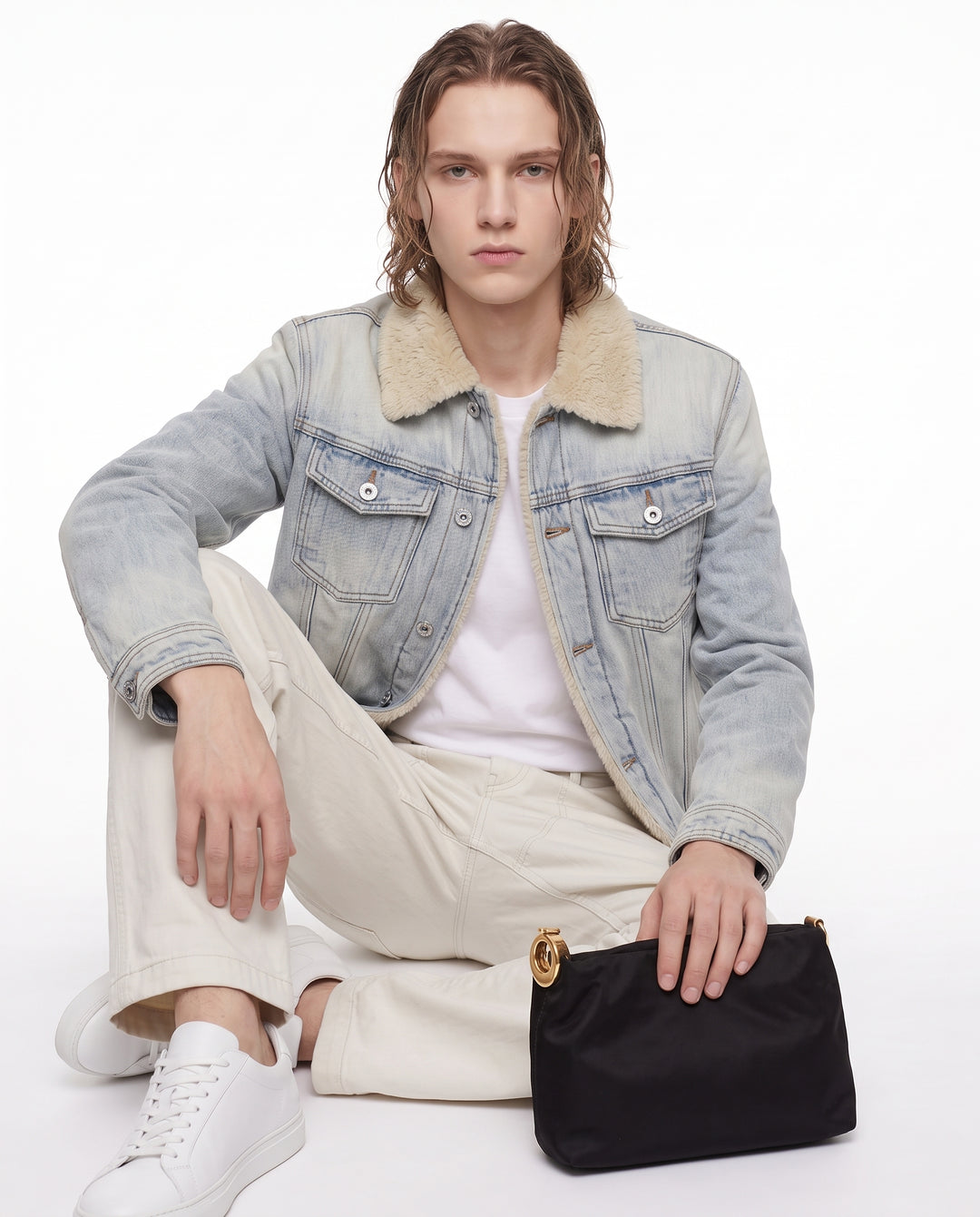 Sherpa Denim Jacket na2984
