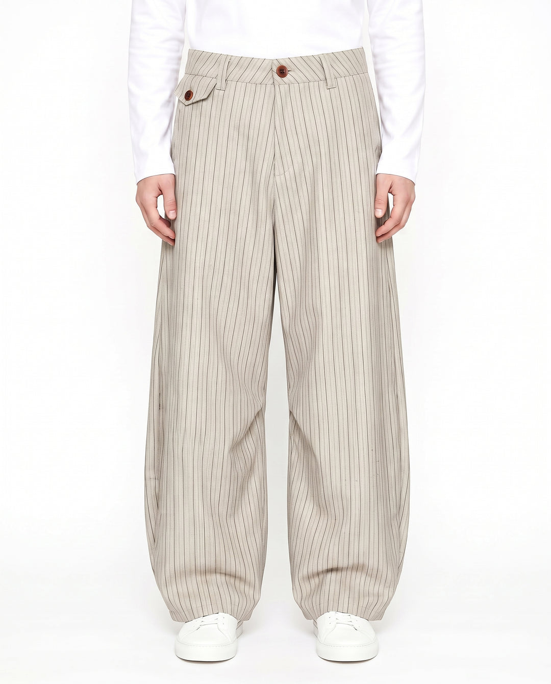 Striped Wide Pants na3004