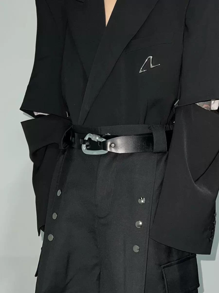 【CULTURE】Metal Buckle Designer Belt na1386