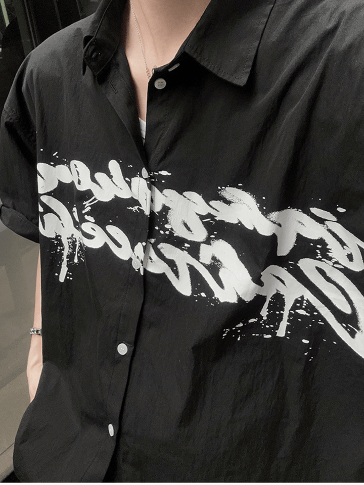 【JH HOMME】street loose shirt  na1313