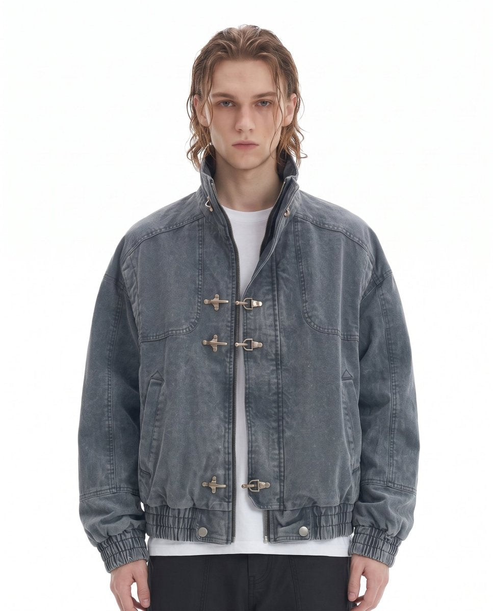 Buckle Denim Jacket na3039