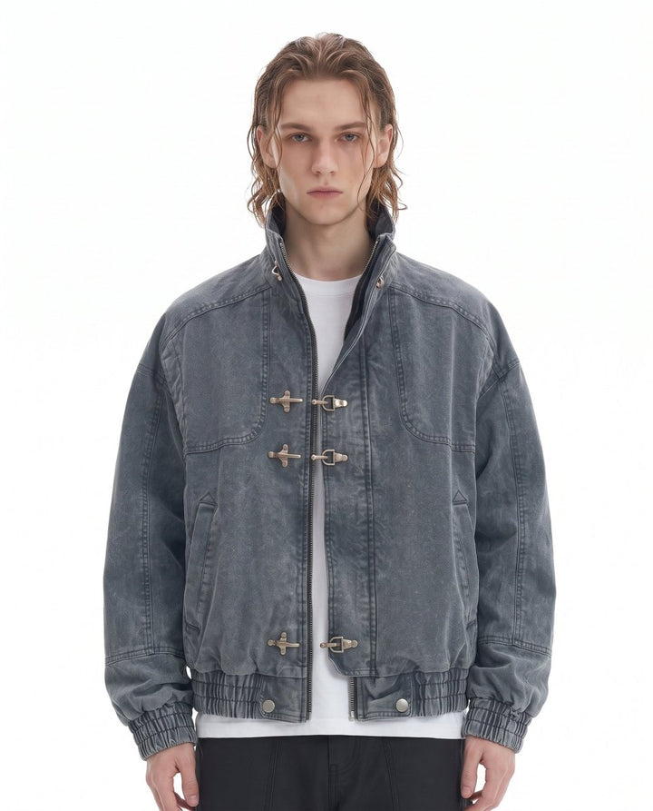 Buckle Denim Jacket na3039