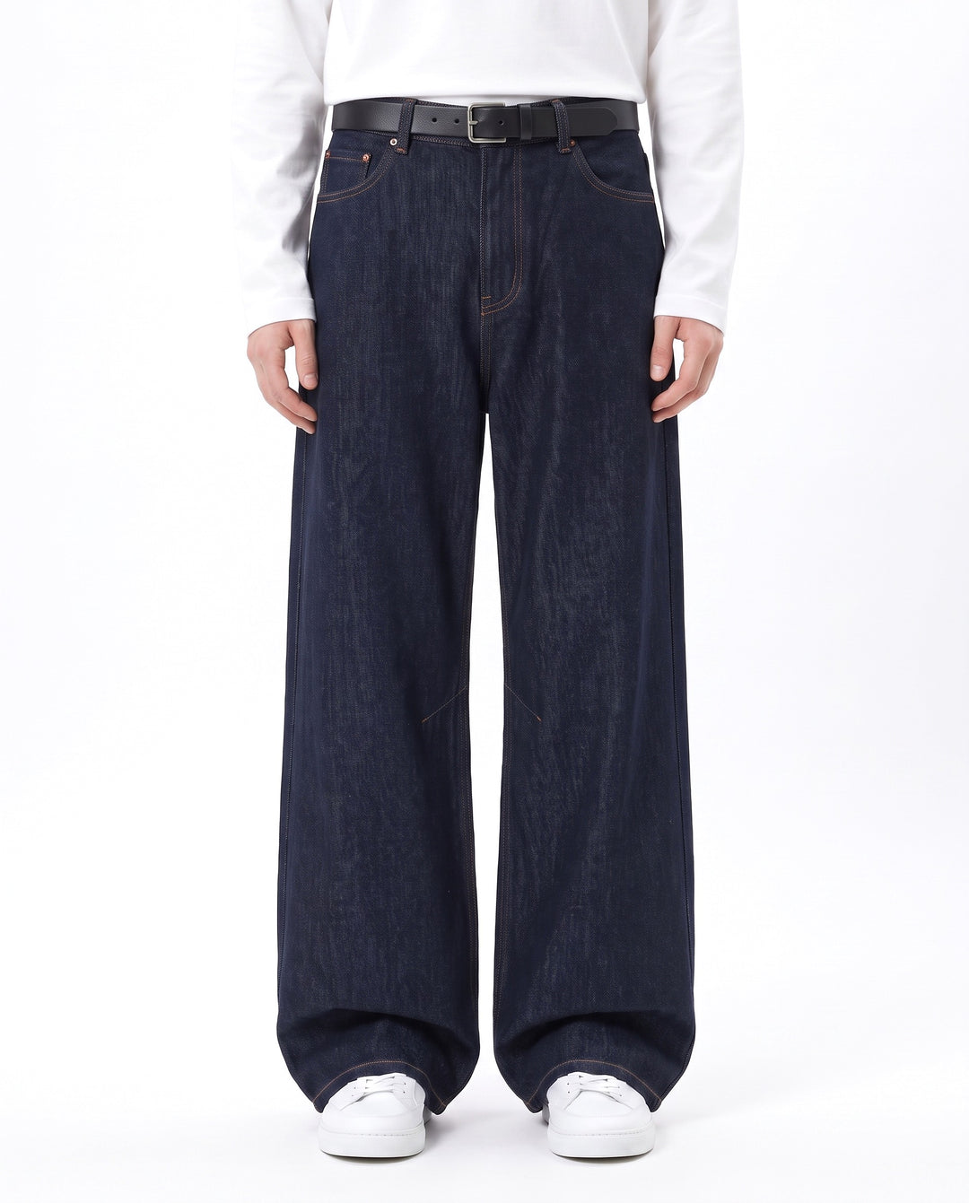 Wide Denim Jeans na3006