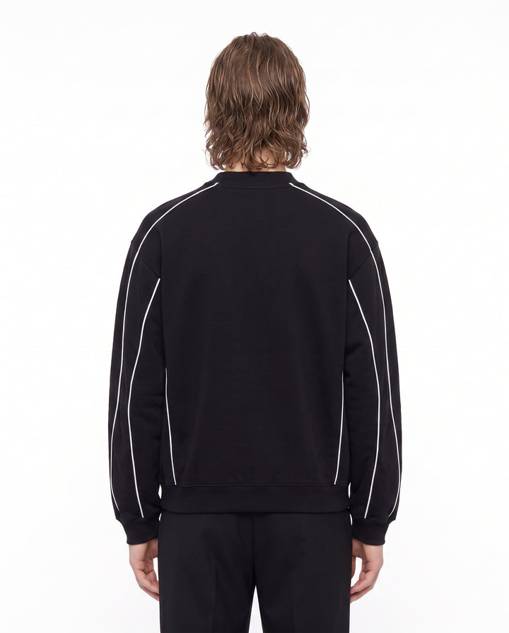 Piping Graphic Sweatshirt na2947