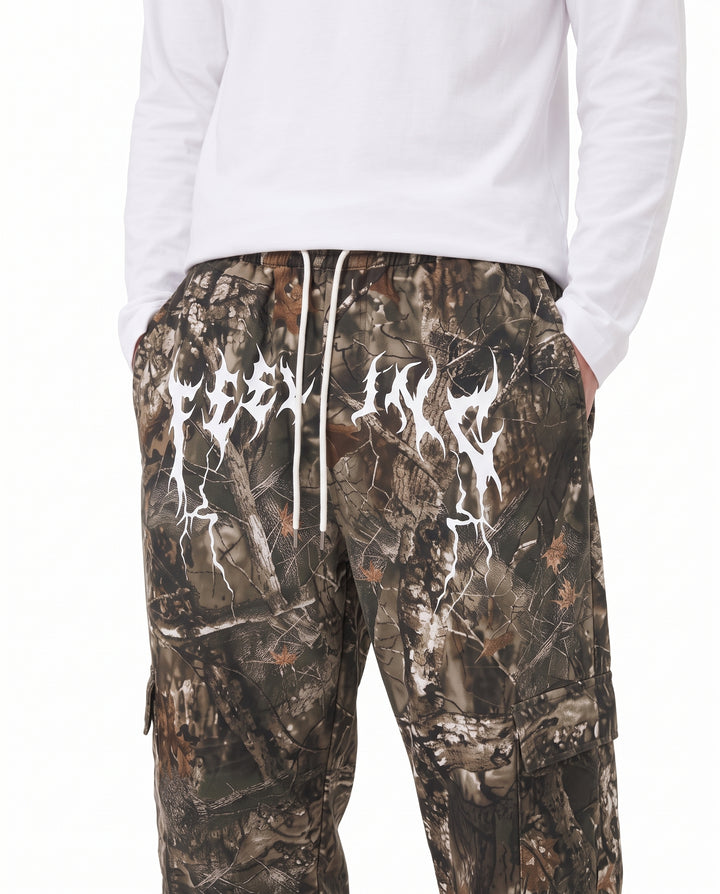 Camo Wide Pants na3199
