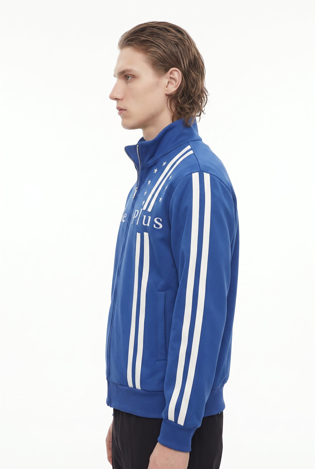 Striped Track Jacket na2825