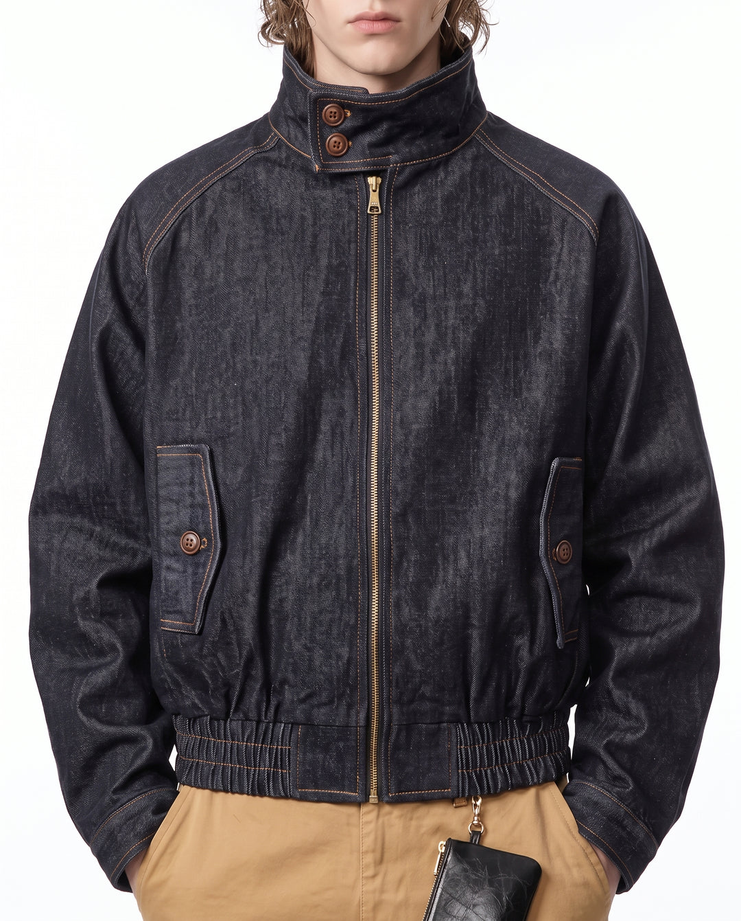 Denim Bomber Jacket na2883