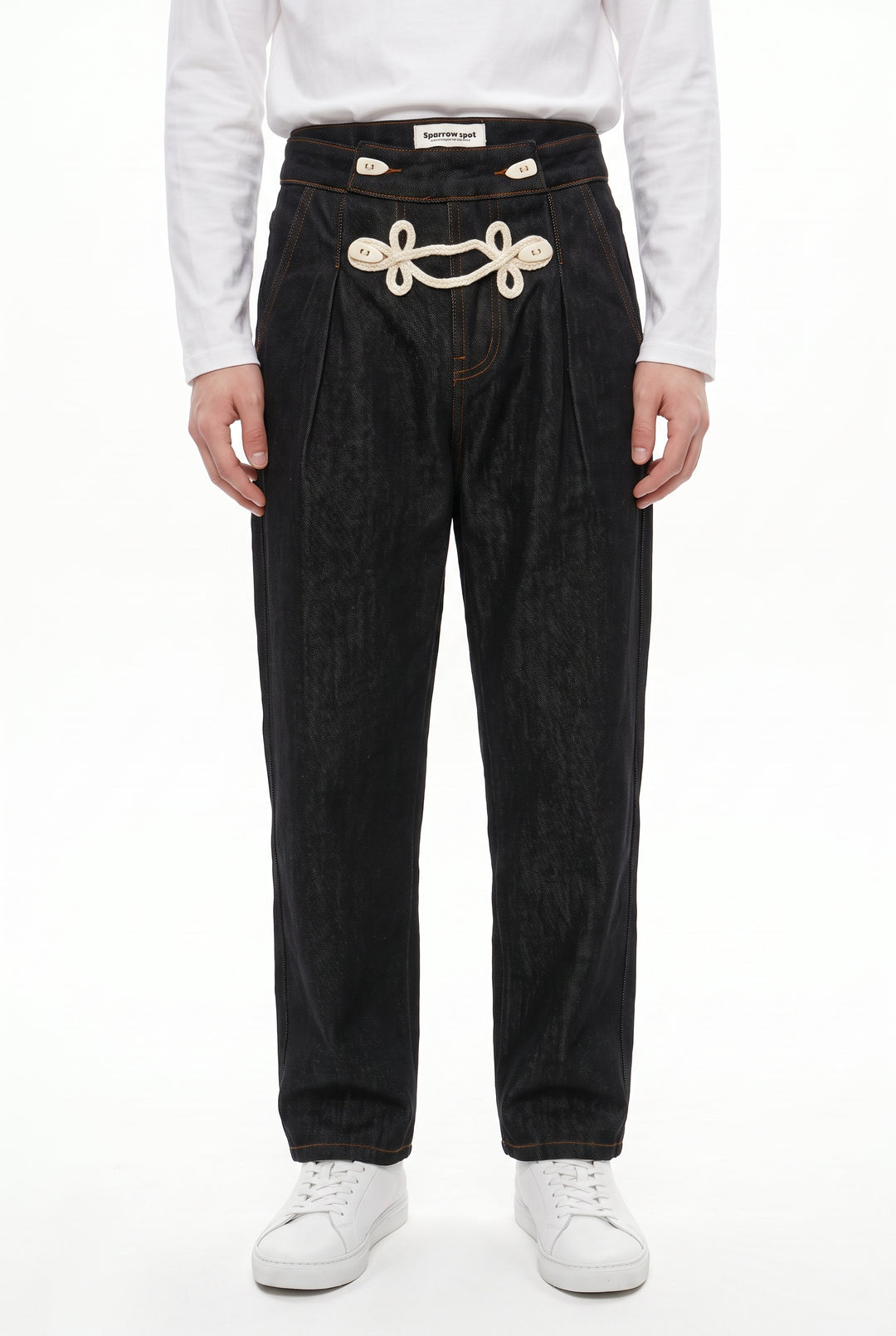 Knot Wide Jeans na2872