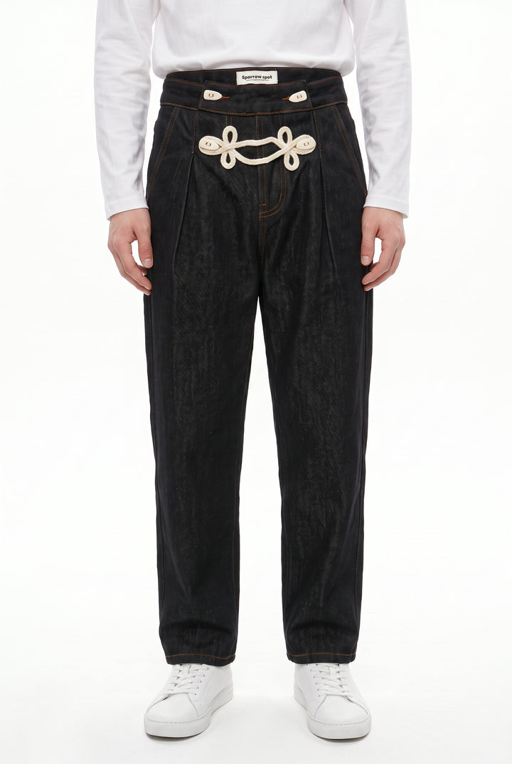 Knot Wide Jeans na2872