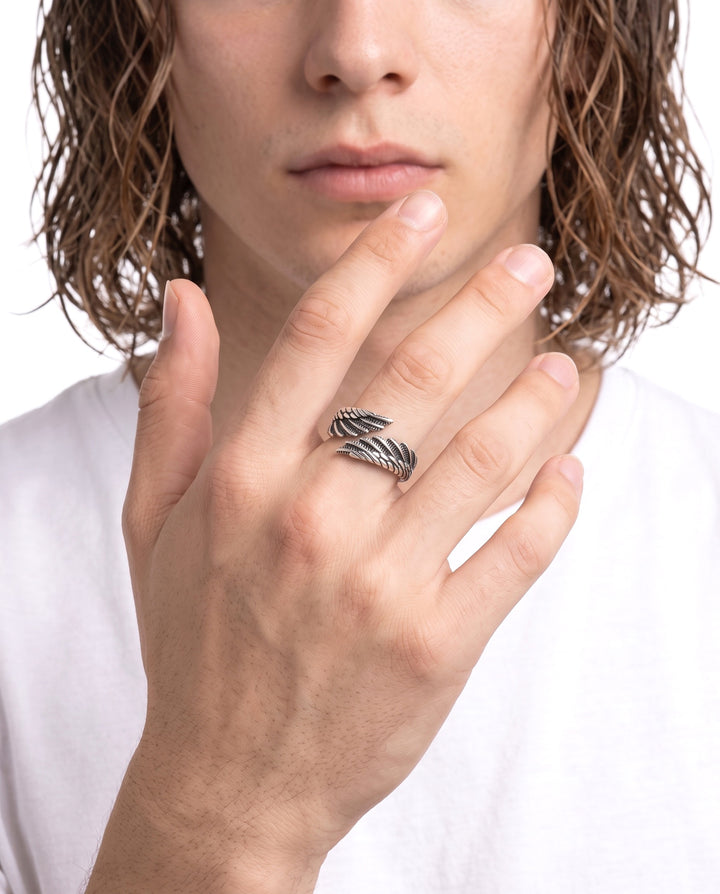 Silver Wing Ring na2989