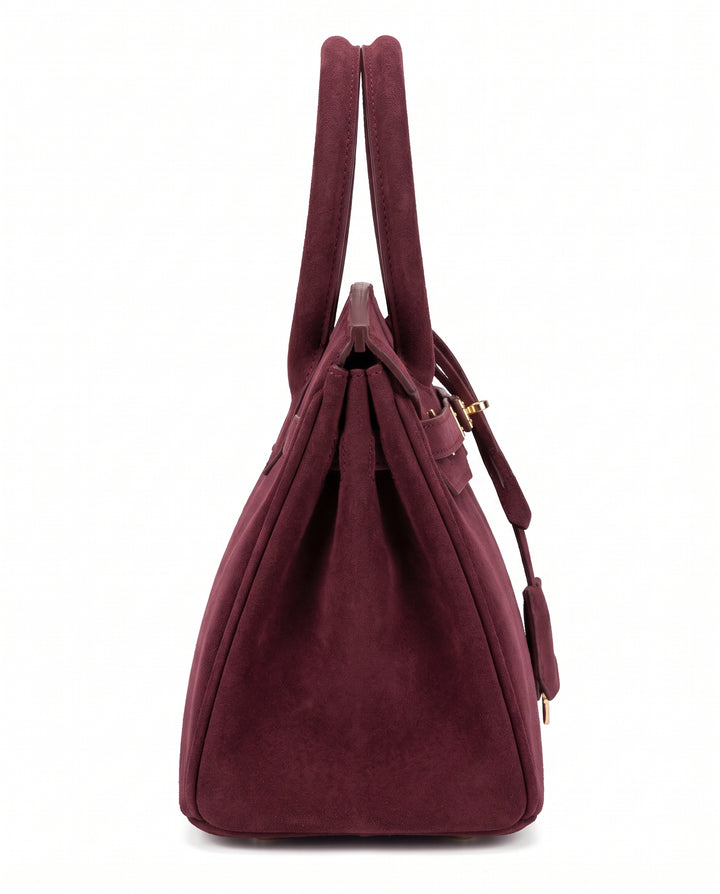 Suede Handbag na3210