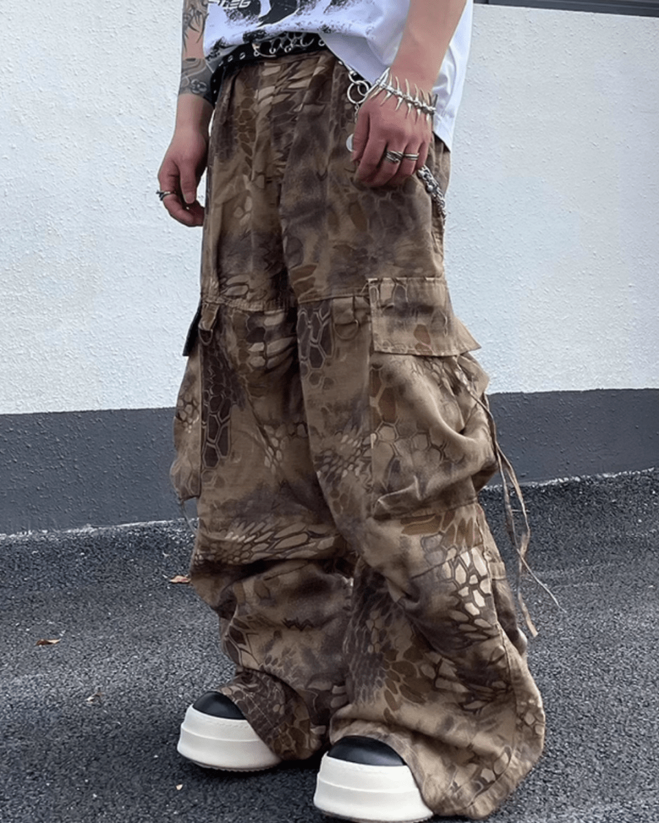 [DARKFOG] Camouflage Punk Pants na2037