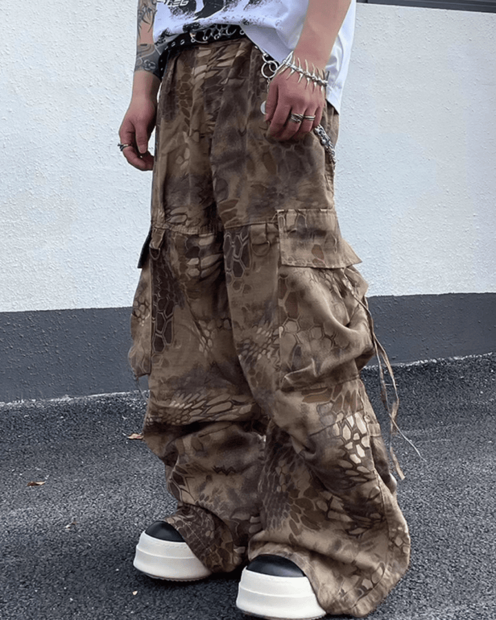 [DARKFOG] Camouflage Punk Pants na2037
