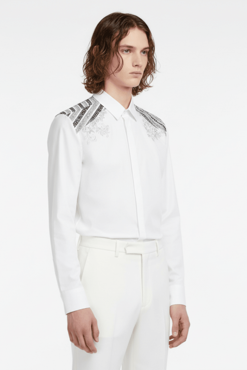 Classic embroidery shirt  na2479