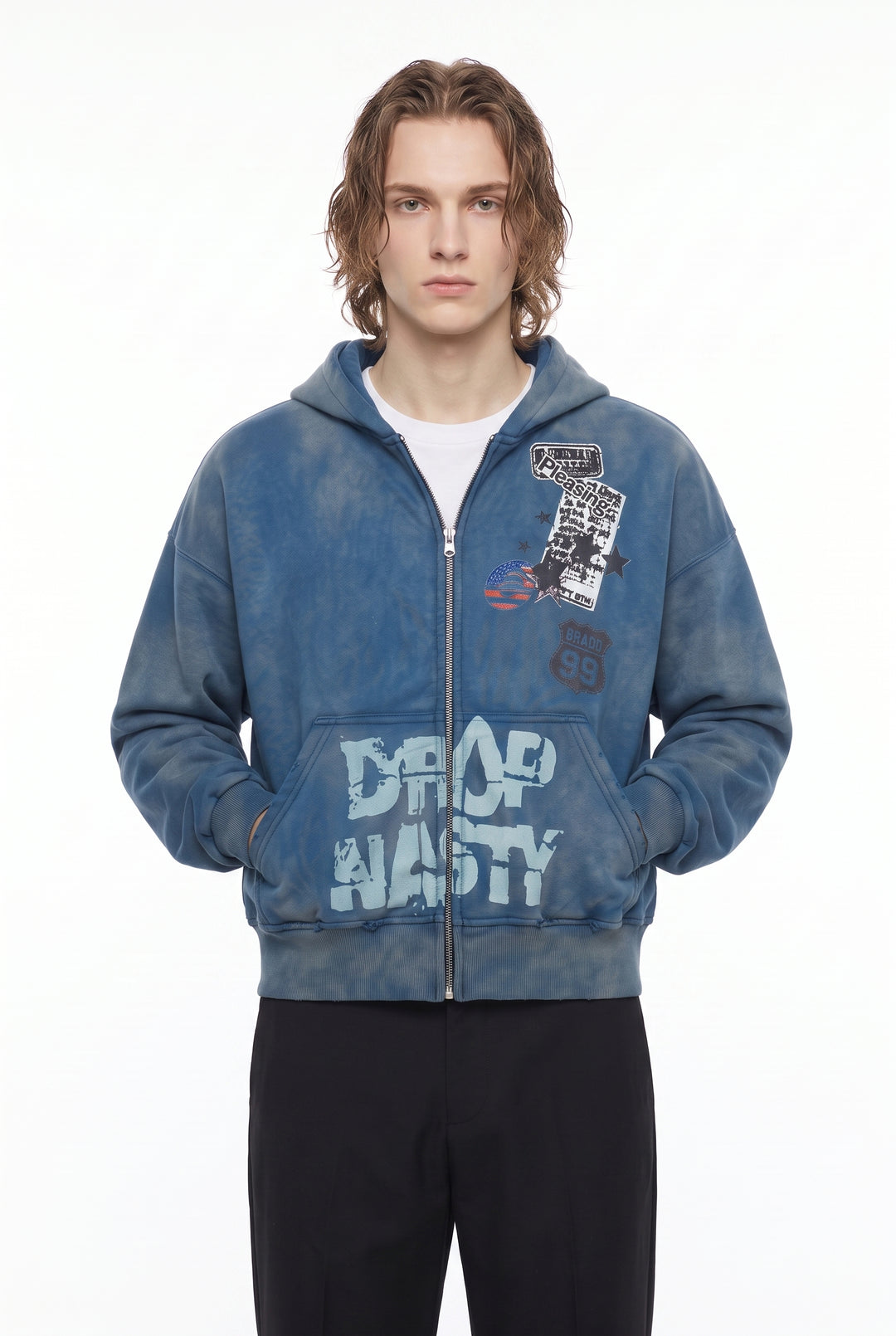 Graphic Washed Hoodie na2812