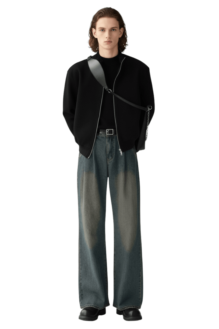 Loose Vintage Wash Jeans na2424