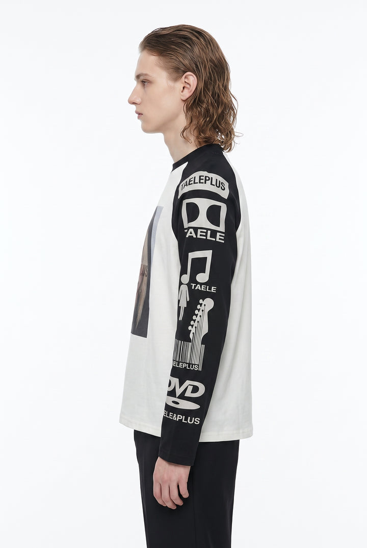 Graphic Raglan Tee na2742