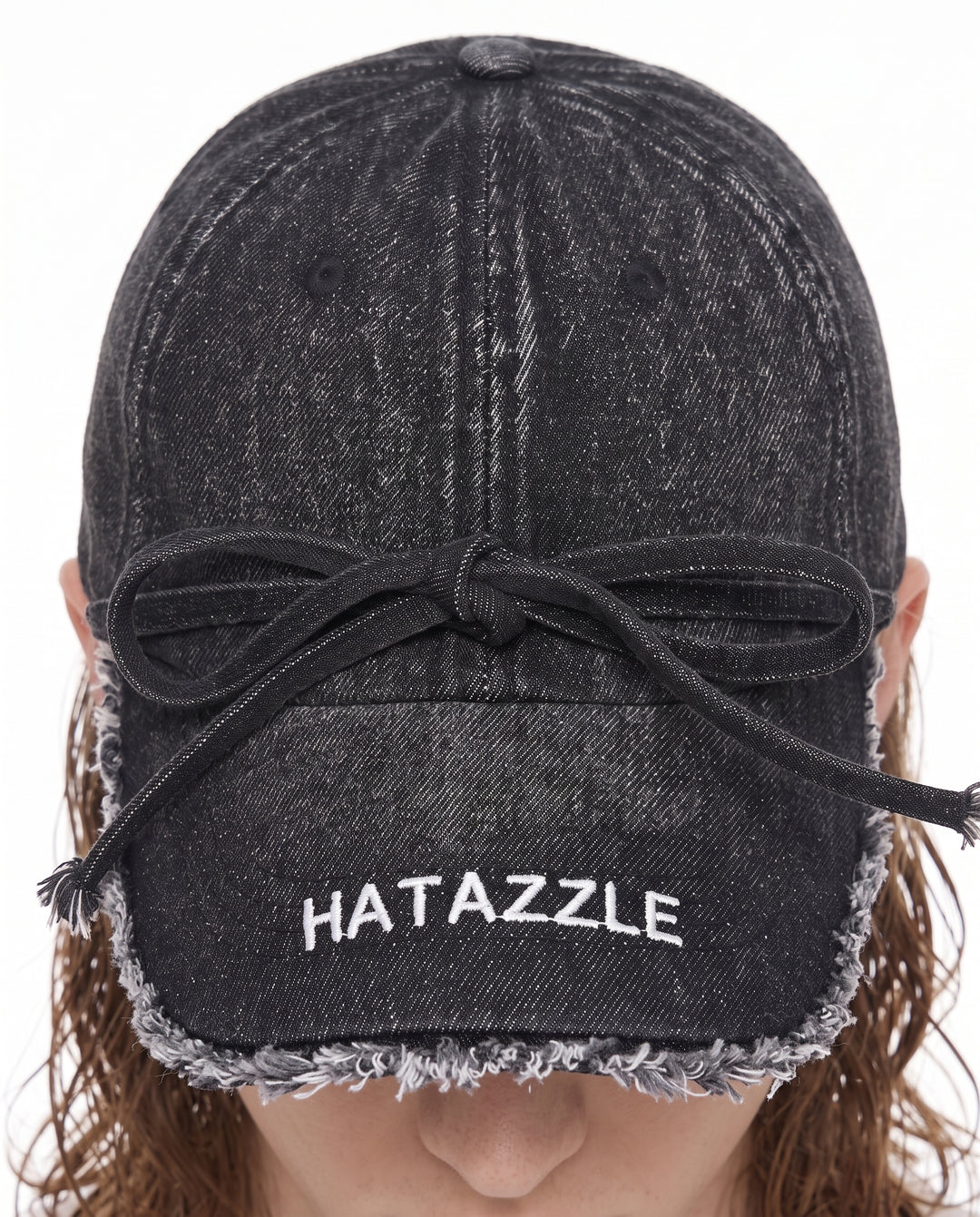 Frayed Denim Cap na2957