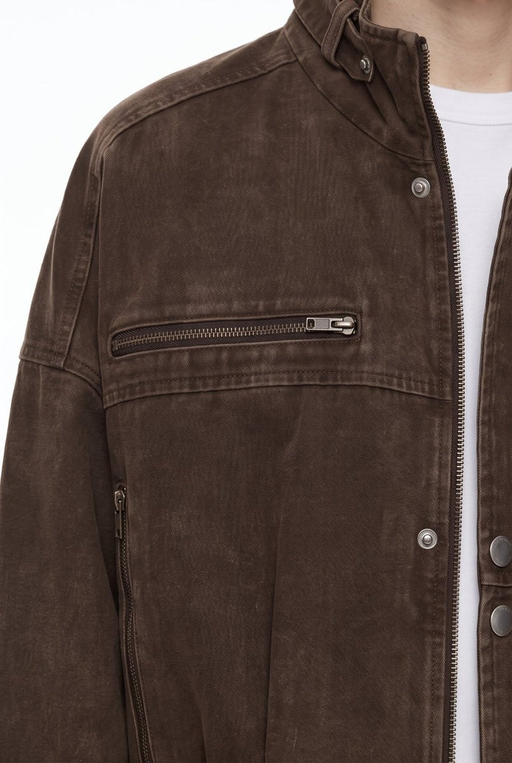 Cropped Utility Jacket na2856