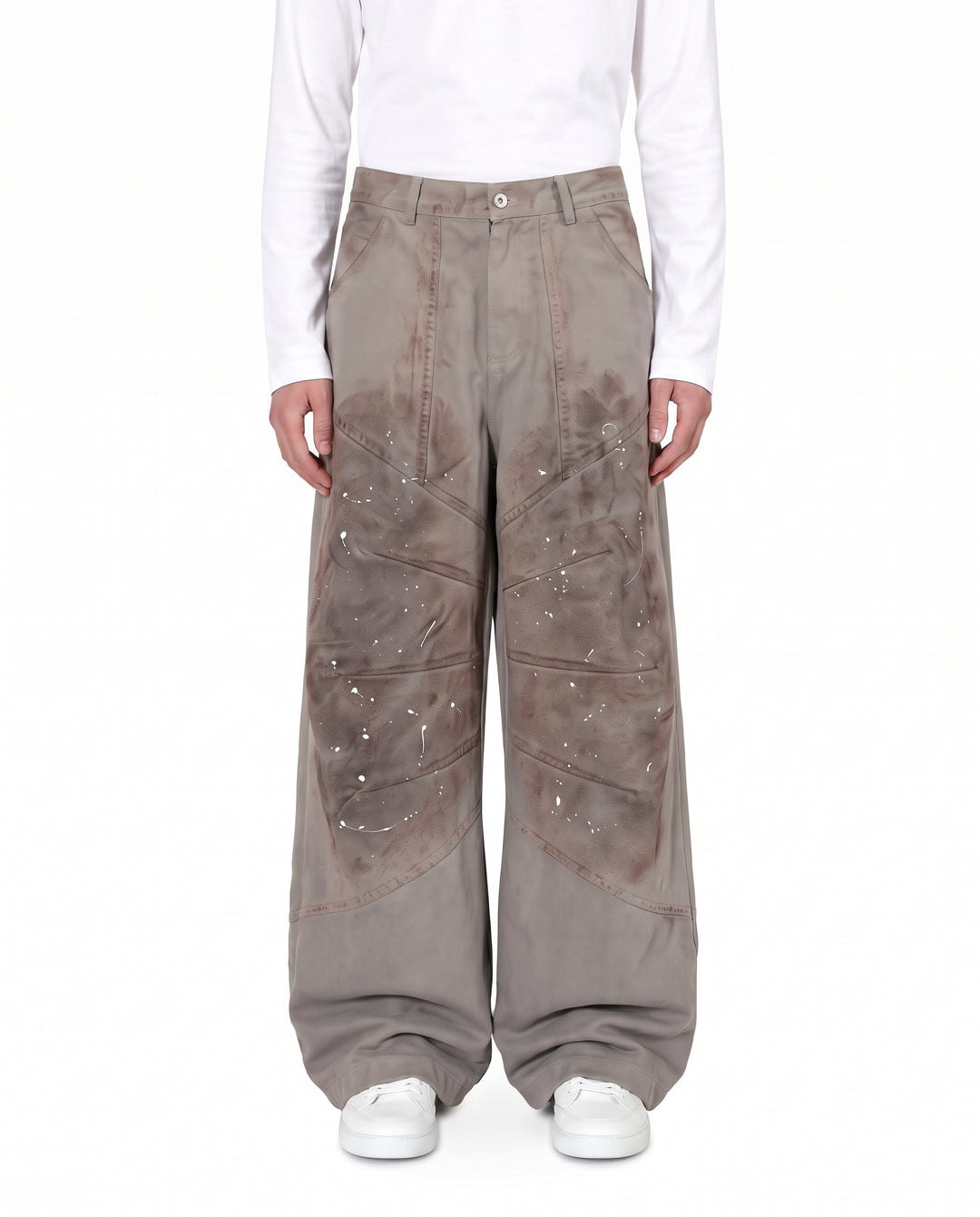 Splatter Wide Pants na3191