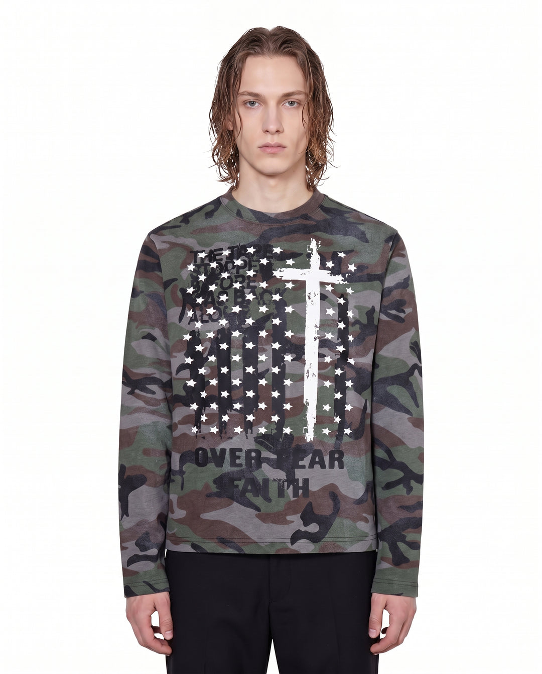 Camo Graphic Sweatshirt na3248