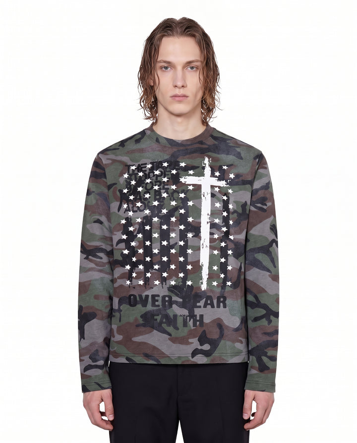 Camo Graphic Sweatshirt na3248