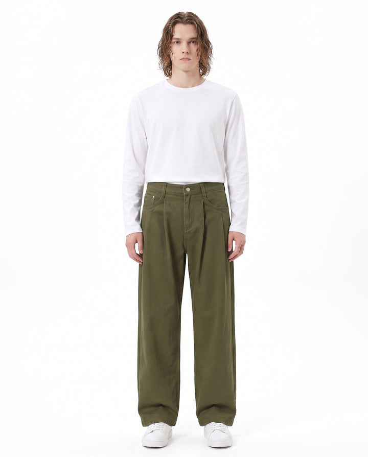 Pleated Wide Pants na2985